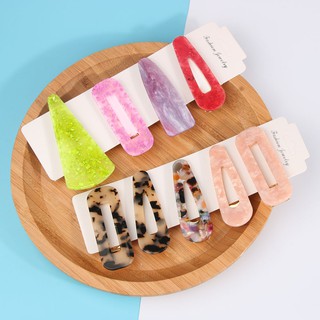KẸP TÓC VÂN ĐÁ HOT MỎ VỊT SIÊU ĐẸP