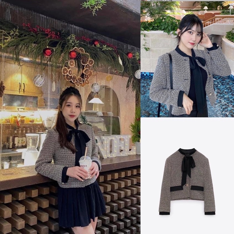 A096 Áo khoác Zara xuất Áo khoác dạ