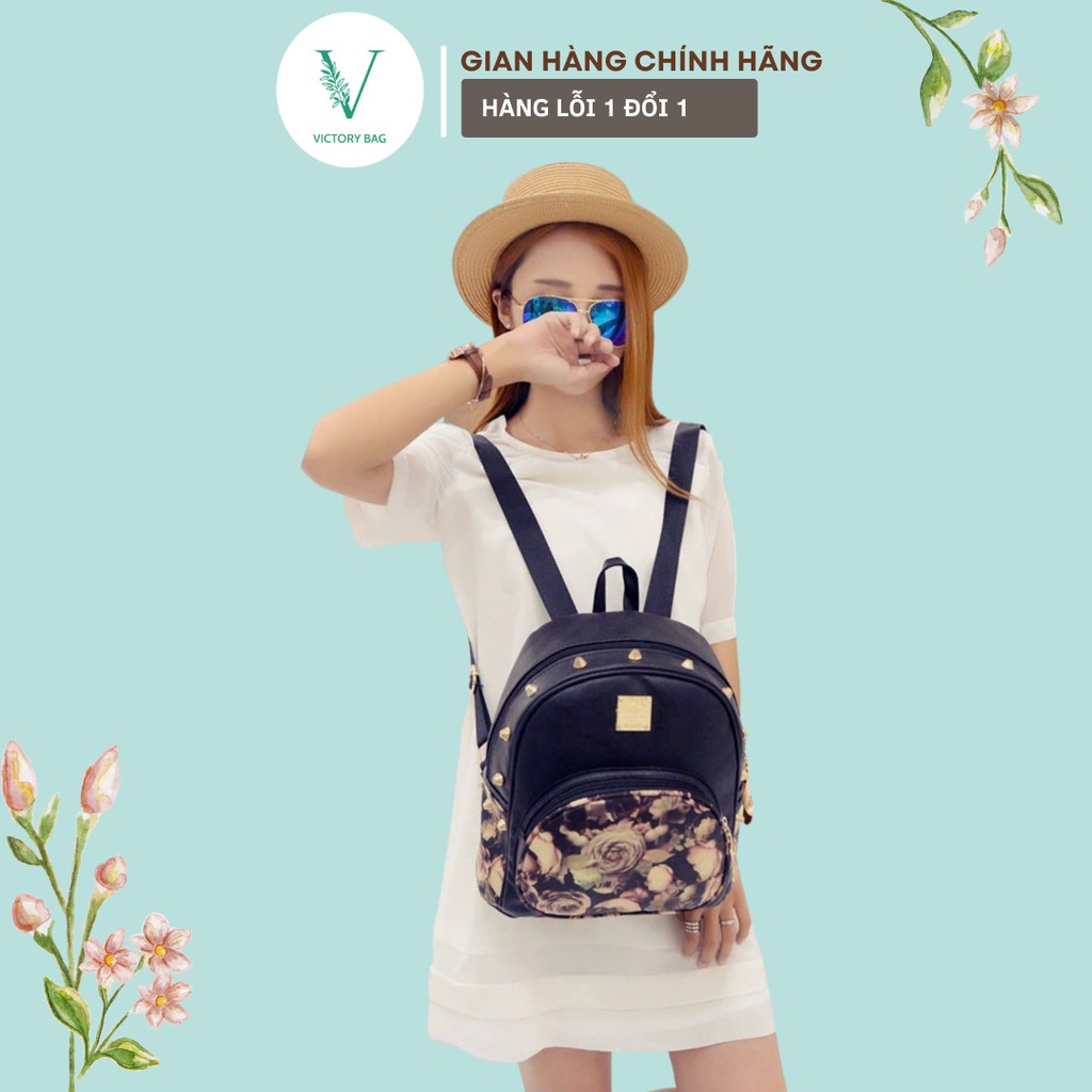 💖Balo Mini Thời Trang Nữ Vải Dù Mềm Bền Đẹp Hàng Quảng Châu SKU: 091 - VICTORY💖