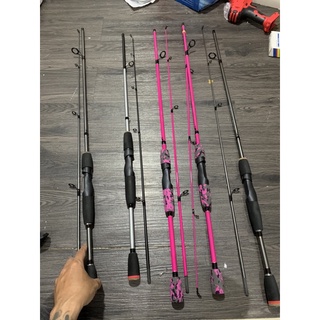 Cần câu carbon 2 khúc 1m8