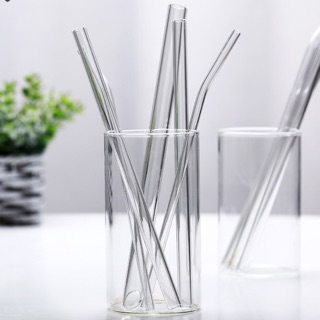 Ống Hút Thủy Tinh Borosilicate Trong Suốt Cao Cấp