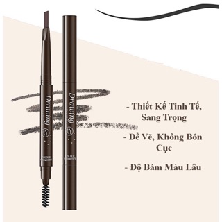 [GIÁ CỰC RẺ] Chì Kẻ Mày Chính Hãng Nội Địa Trung - DRAWING COLOR GEOMETRY - Có 6 màu thời thượng