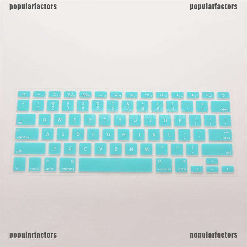 [Popular] Silicone Keyboard Skin Cover Case for Macbook Air Pro 13" 15" 17" Inch [Factors]