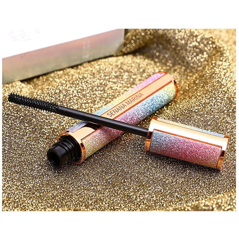 Mascara 4D lấp lánh Senana 8g chống thấm nước, làm dày và dài mi | BigBuy360 - bigbuy360.vn