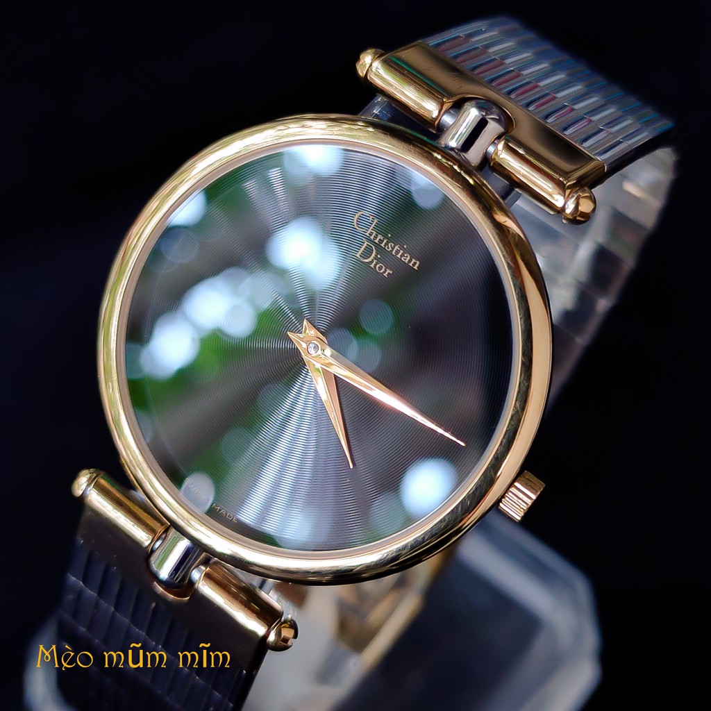 [BH 6 THÁNG] - NỮ - CHRISTIAN DIOR 3026 - Đồng hồ USED >>> MỚI 98% / SWISS MADE / CHỐNG NƯỚC