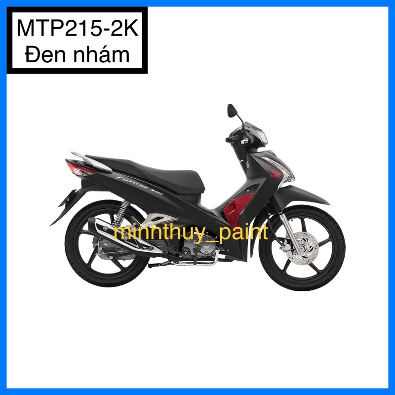 Sơn xe máy Honda Future màu Đen nhám MTP215-2K Ultra Motorcycle Colors