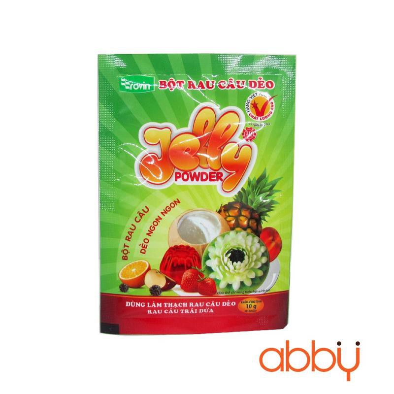 Bột rau câu dẻo Rovin Hoàng Yến 10g
