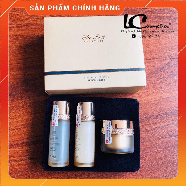 ( Hàng chính hãng)  Bộ dưỡng tái sinh tế bào mầm Ohui The First mini 3 sản phẩm