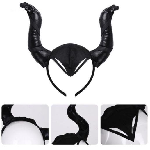 💥 Băng Đô Hình Đôi Sừng và Cánh Đen Hóa Trang Lễ Halloween Ác Quỷ Magnificent 💥FOLLOW TẶNG 3K💥HÀNG CÓ SẴN💥 001550