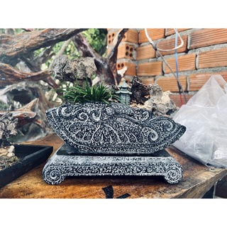Đôn Chậu Bonsai mini giả đá cao cấp