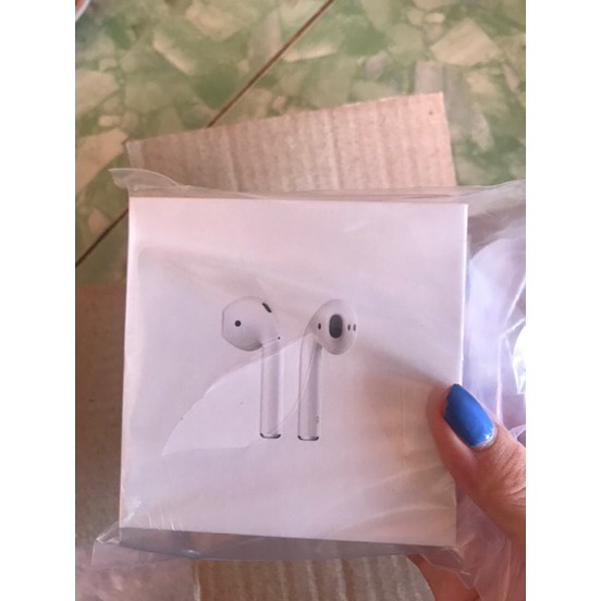 Tai nghe bluetooth không dây nhét tai airpods 2 chống ồn dùng cho iphone và sam sung pin trâu | BigBuy360 - bigbuy360.vn
