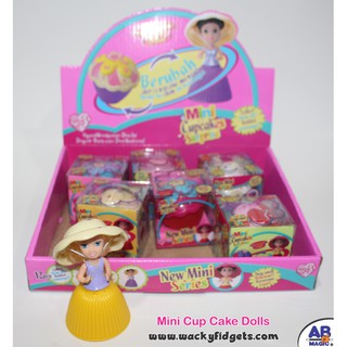 Combo 6 Búp bê mini cupcake