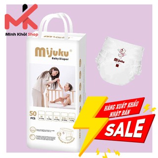 bỉm quần Mijuku (free ship) combo 50 Miếng size M ,50 size L, 50 Size XL,50 sie XXL ,50 size XXXL