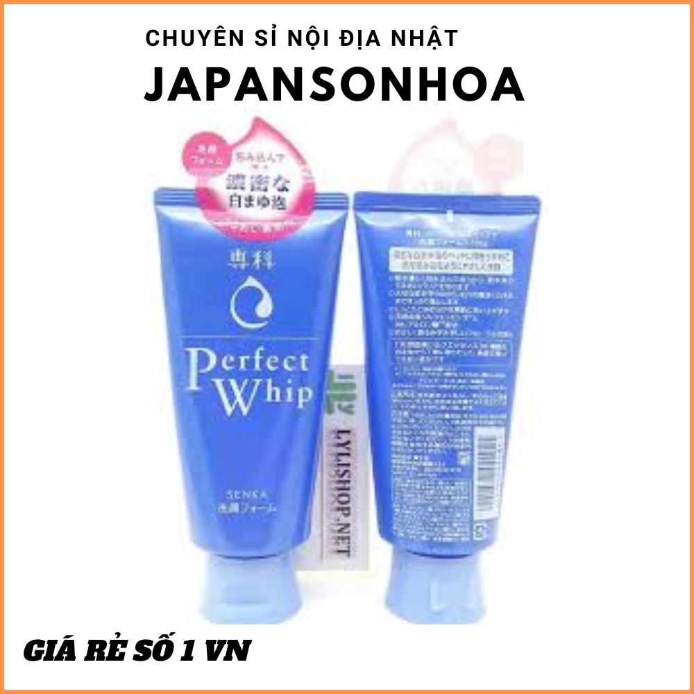 Sửa rửa mặt Senka CHÍNH HÃNG  Sữa rửa mặt tạo bọt Perfect Whip giúp làm sạch sâu ngăn chặn vi khuẩn gây mụn, mịn da