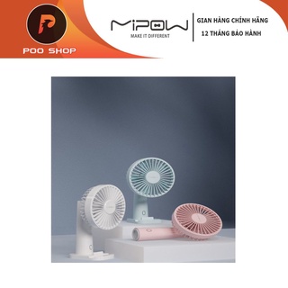 Quạt thông minh Mipow Flip Adjust Mini Fan - Hàng Chính Hãng