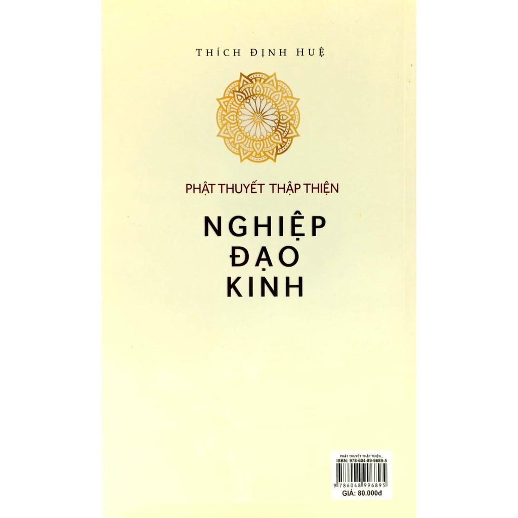 Sách - Phật Thuyết Thập Thiện Nghiệp Đạo Kinh (HT)