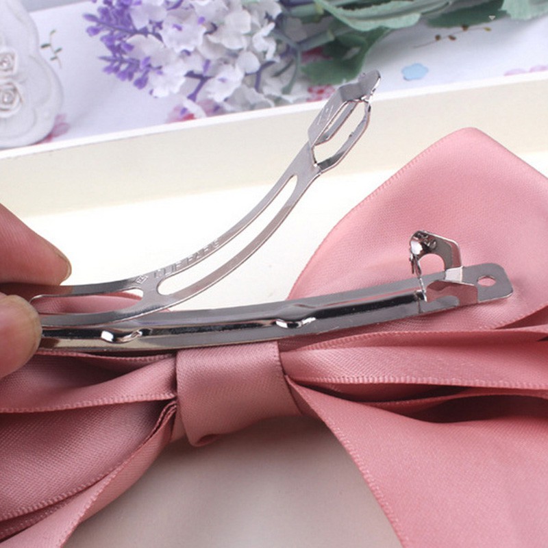 Kẹp Tóc Hình Nơ Phong Cách Hàn Quốc