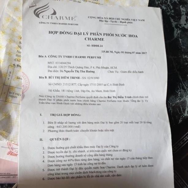 NƯỚC HOA CHARME ELEGANT 100ML | BigBuy360 - bigbuy360.vn