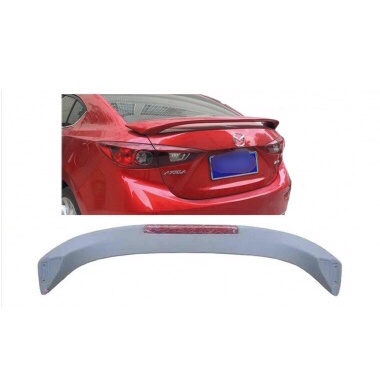 Đuôi gió có đèn cho xe MAZDA 3 2015-2021 DÁNG THỂ THAO