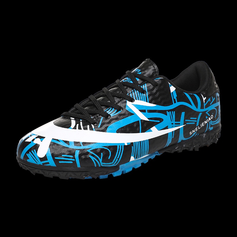 Giày Bốt Bóng Đá Cột Dây Chống Mài Mòn Phong Cách Mới Size 35-43