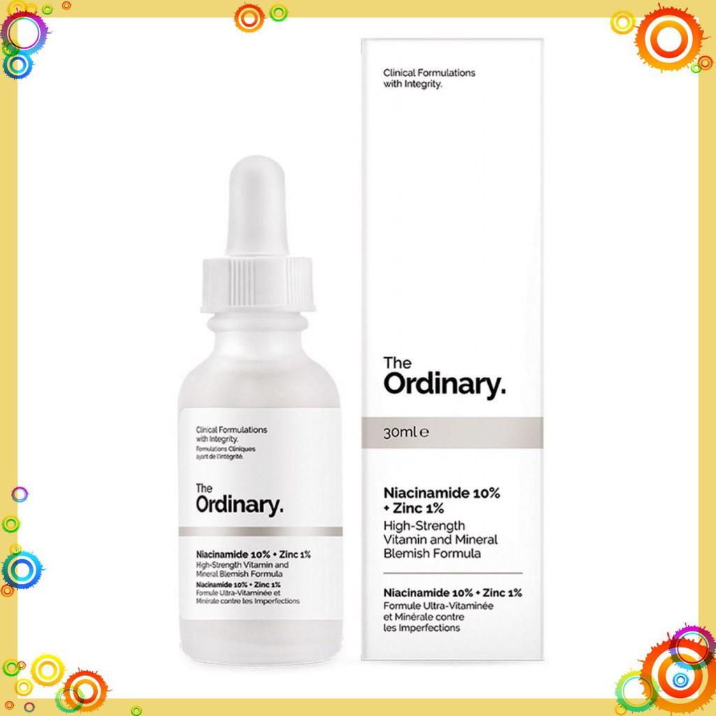 Tinh chất Niacinamide 10% + Zinc 1% - The Ordinary giá quá mềm