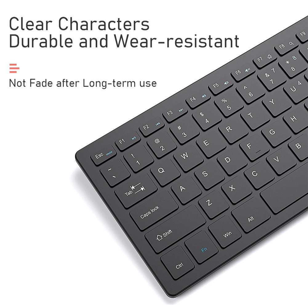 Bàn Phím Không Dây Asus adol KB001 2.4G Kết Nối Nhanh Gọn Nhẹ Và Tiện Dụng Cho Gia Đình