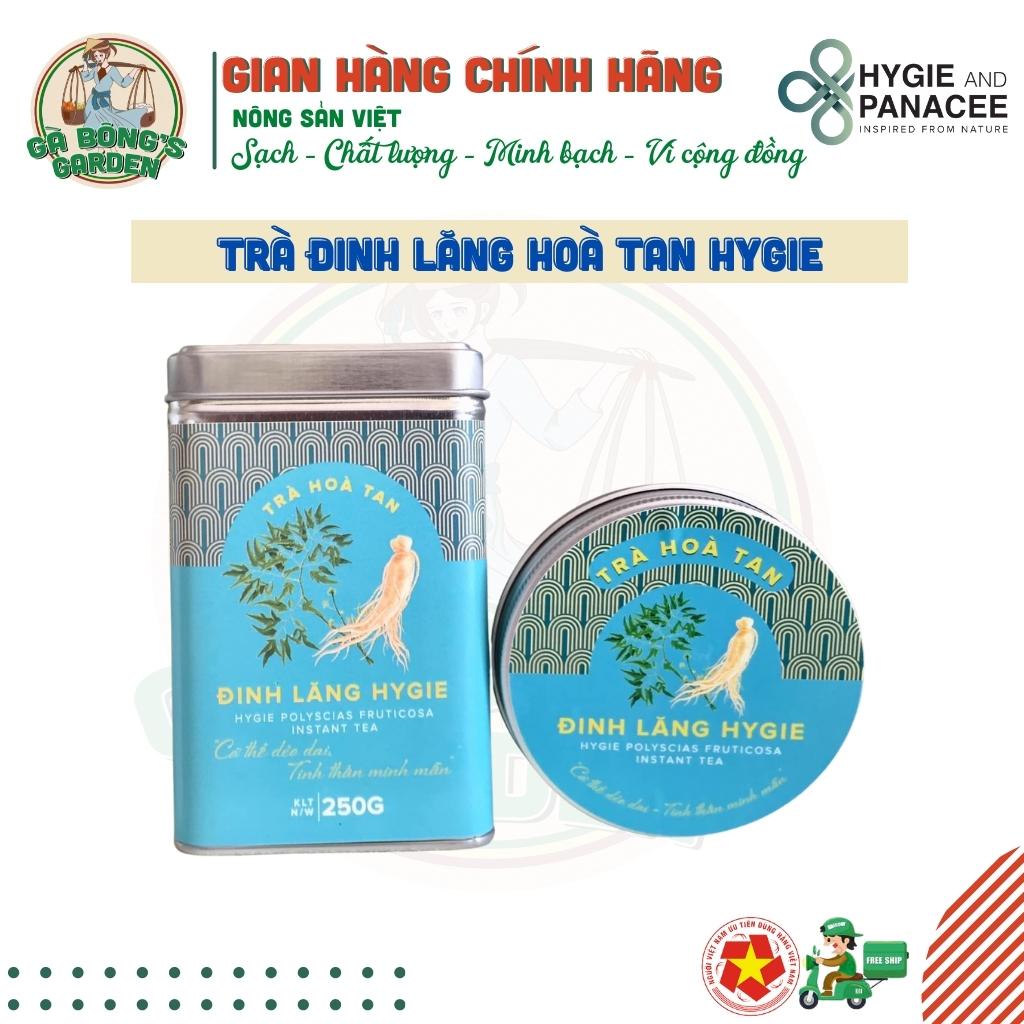 Trà Đinh Lăng Hòa Tan Hỗ Trợ Tăng Tuần Hoàn Não Trà HYGIE&amp;PANACEE Hộp  250g