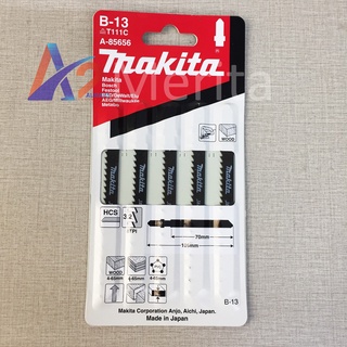 Bộ 5 lưỡi cưa gỗ dành cho máy cưa lọng Makita A-85656