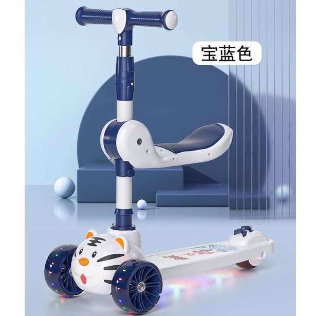 Xe trượt scooter đa năng phát sáng cho bé-Xe thăng bằng có nhạc, ghế nhún, xe chòi chân cho bé nhiều mẫu đa dạng cho bé