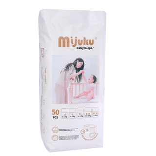 Tã/bỉm quần cao cấp mijuku m50 l50 xl50 xxl50 xxxl50