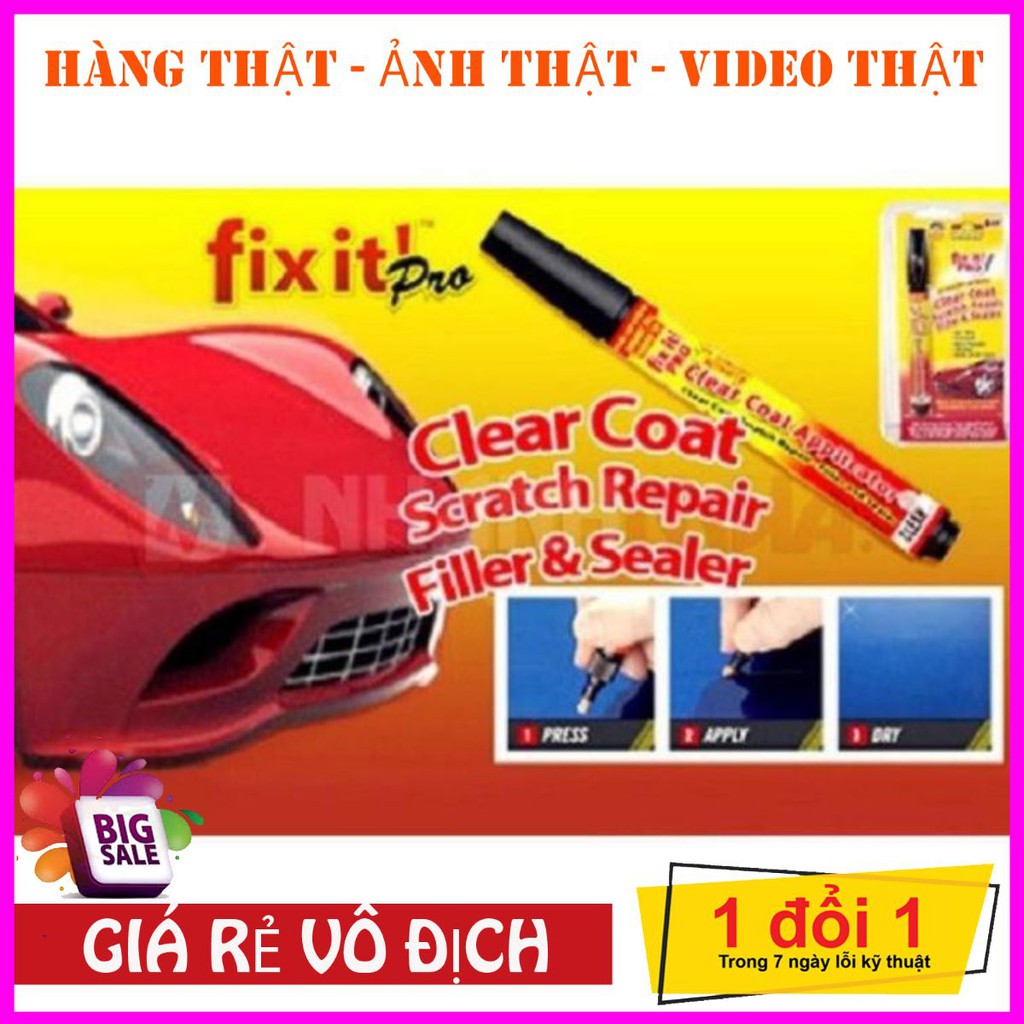 Bút xóa vết xước cho ô tô và xe máy FIX IT PRO HOT