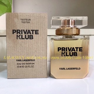 NƯỚC HOA TESTER KARL LAGERFELD PRIVATE KLUB FOR WOMEN EDP 85 ML