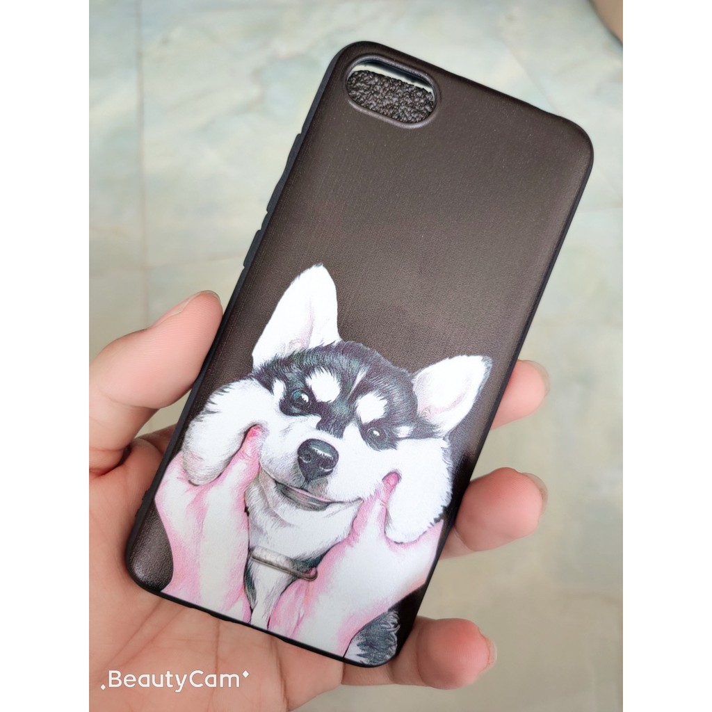 Ốp lưng xiaomi redmi 6a silicon in hình cute