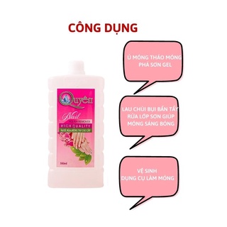 Nước phá gel,phá móng Aceton ( chai 0,5L )