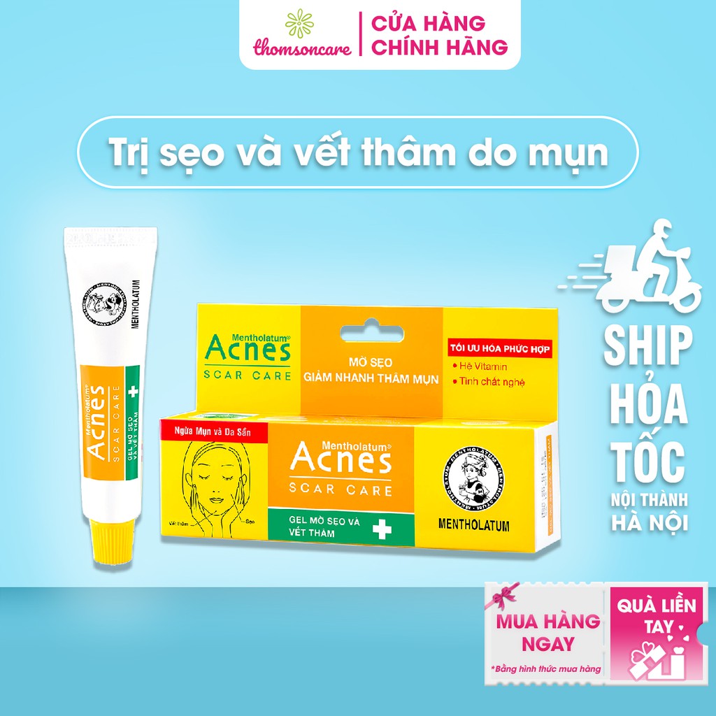 Acnes Scar Care – Gel Mờ Sẹo Và Vết Thâm - Tuýp 12g