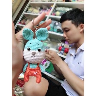 Móc khoá hình thỏ