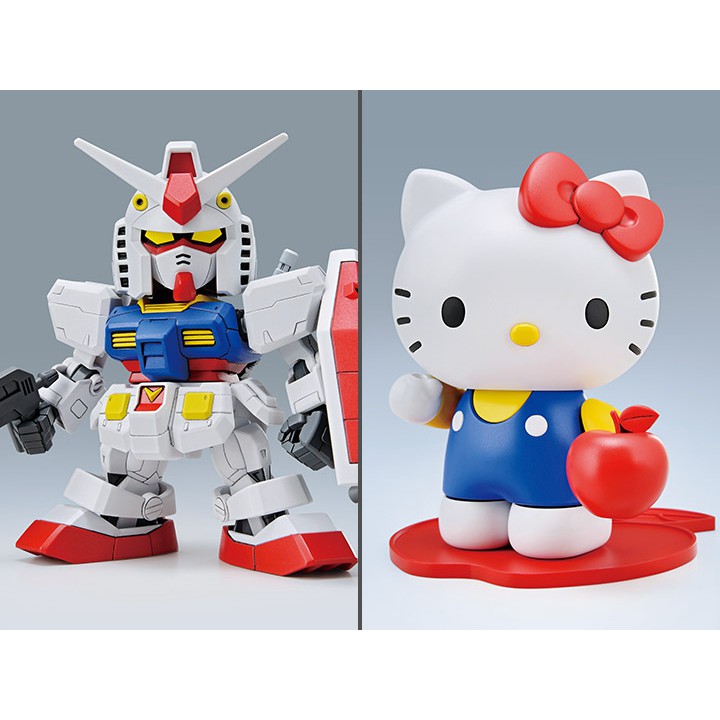 Mô Hình Gundam HELLO KITTY RX-78-2 GUNDAM[SD EX-STANDARD]