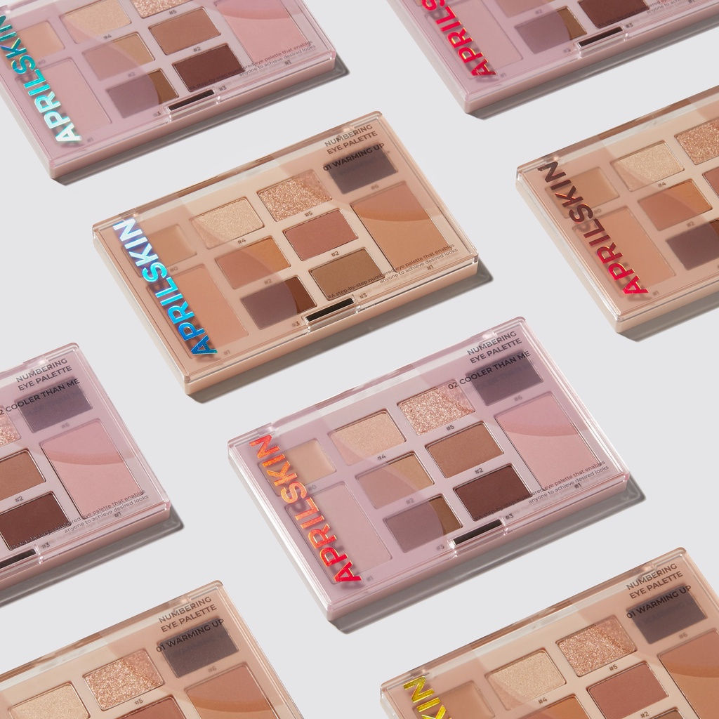 Bảng mắt Aprilskin Numbering Eye Palette