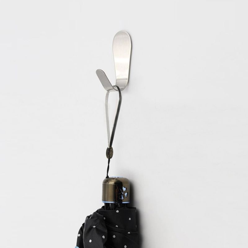 Móc Treo Khăn Bằng Thép Không Gỉ Siêu Dính Tường Cho Nhà Bếp