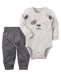 Áo Bodysuit Carters xuất dư