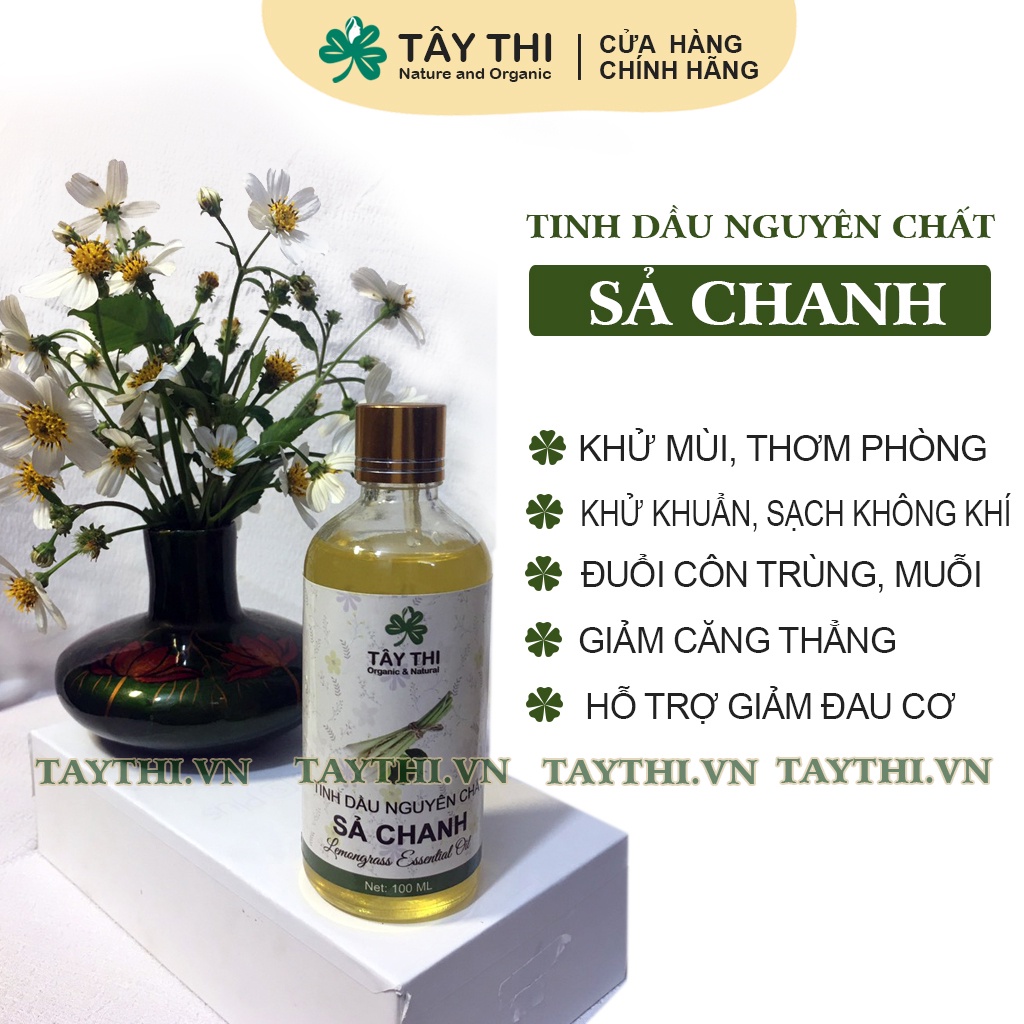 100 ml Tinh Dầu Thơm Phòng nguyên chất - Giúp thư giãn, sảng khoái - Kiểm định Quatest-  Mỹ Phẩm Tây Thi Nature-Organic