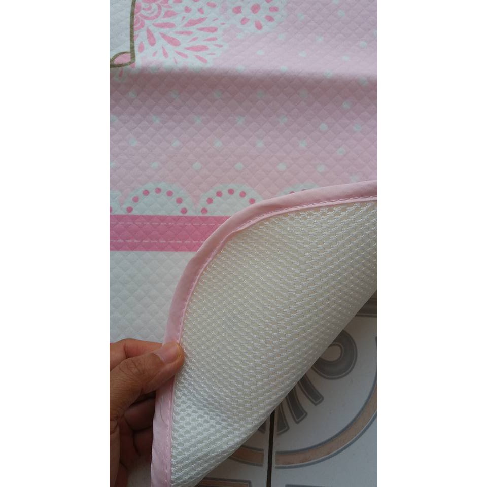 Thảm lót chống thấm 4D cho bé lõi cao su và đế chống trượt