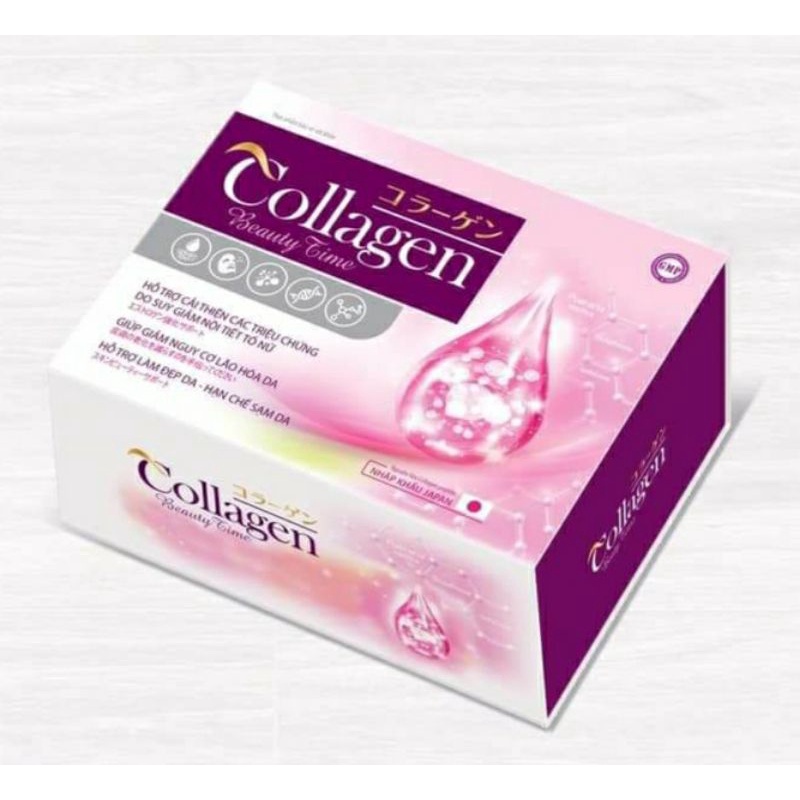 Collagen, nguyên liệu nhập khẩu Nhật Bản, làm đẹp da, giảm sạm nám, cải thiện nội tiết tố cho phái đẹp