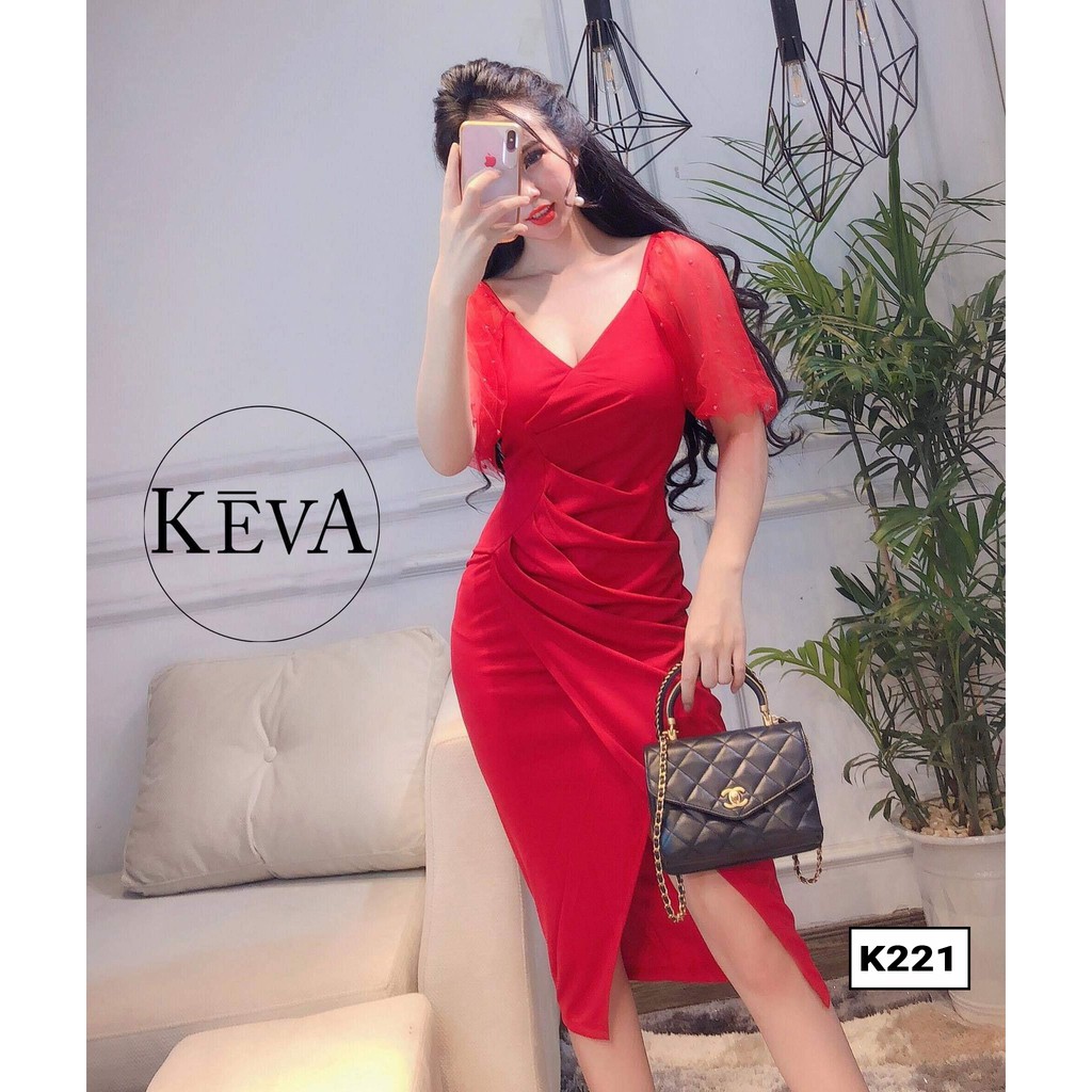 Váy Đầm Dự Tiệc Sang Trọng B221- Hàng thiết kế cao cấp (3 MÀU) KEVA SHOP