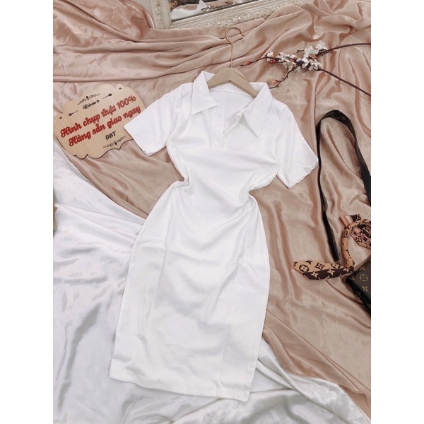 Đầm body tay con co giãn , váy body siêu đẹp | BigBuy360 - bigbuy360.vn