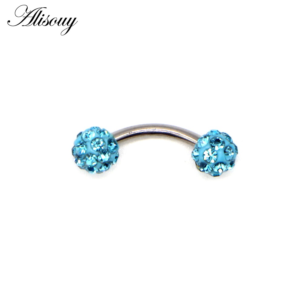 Alisouy 1 Khuyên Xỏ Cơ Thể Bằng Thép Không Gỉ helix