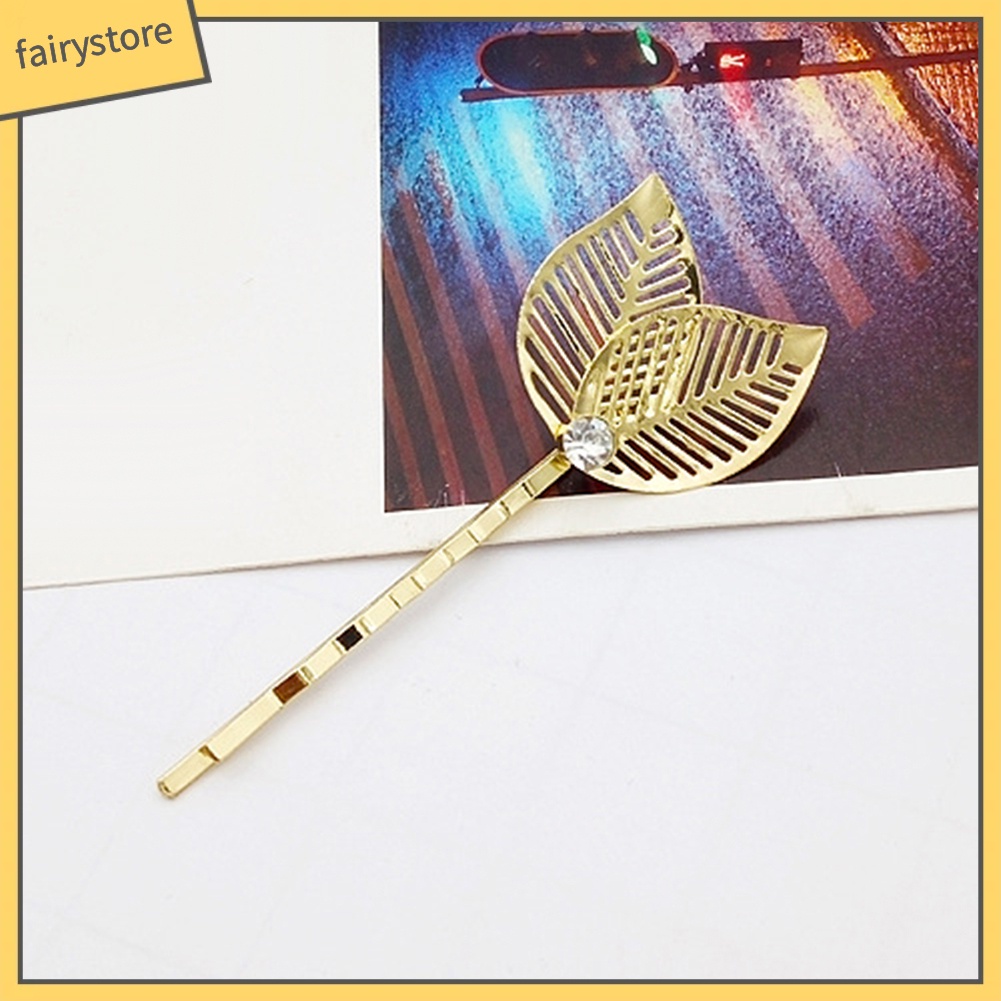 Kẹp tóc hình chiếc lá thanh lịch cho nữ