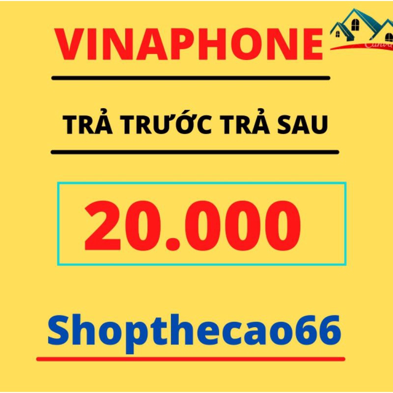 Thẻ Vinaphone 20k