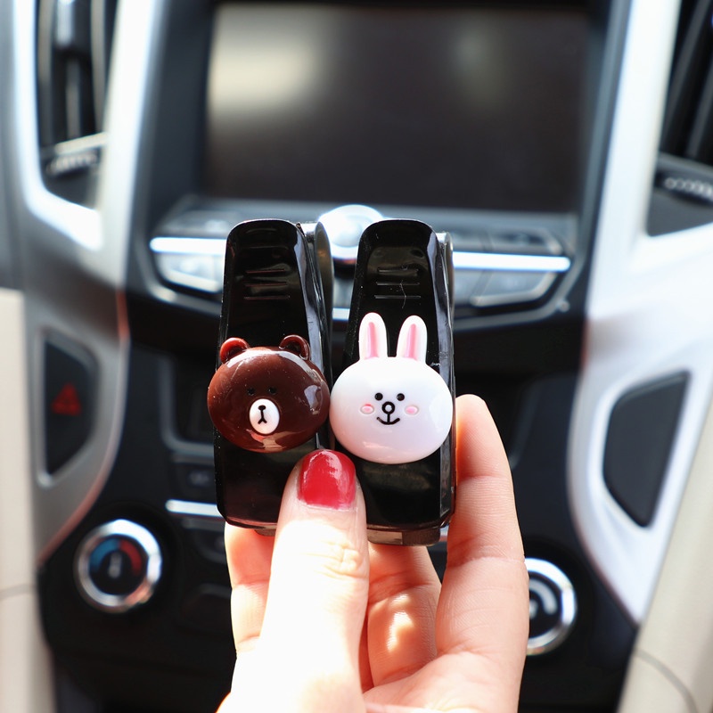 Kẹp Giữ Thẻ / Mắt Kính Hình Mèo Kitty