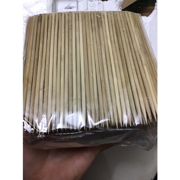 Tăm xiên gói 500g dài 15cm to đẹp